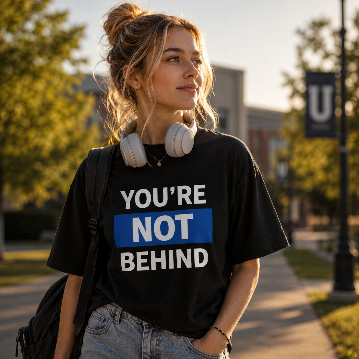 You’re Not Behind
